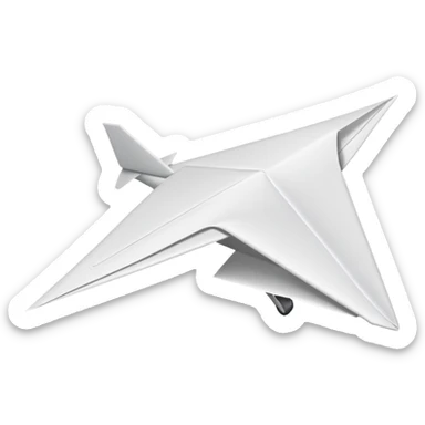 paperplane sticker