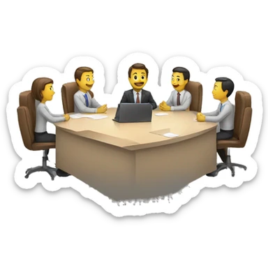 Meeting sticker