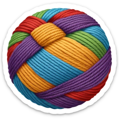 ball of yarn sticker