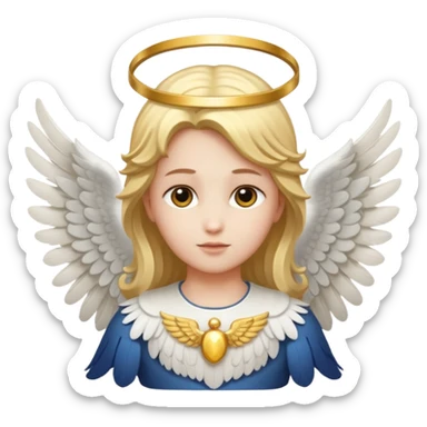 biblical angel sticker