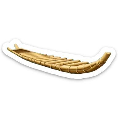 Li River Guilin with karst mountains and bamboo raft, simplified emoji style with bold outlines and bright colors, cartoon style limestone peaks with river sticker