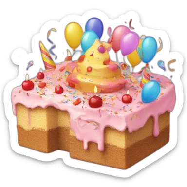 Party birthday  sticker