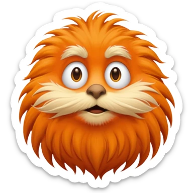 I want Lorax sticker