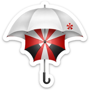 faz emoji da umbrella corporation sticker