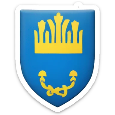 Coat of arms of Ukraine sticker