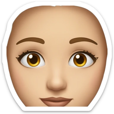 Lève les sourcils sticker