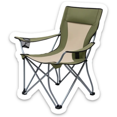camping folding chair sticker