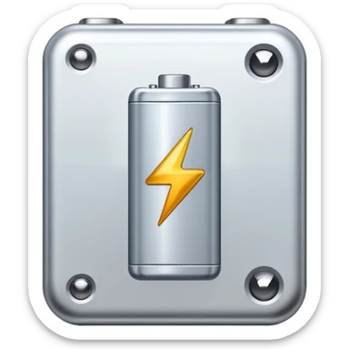 Periodic Table Li is Lithium in a Electricity sticker