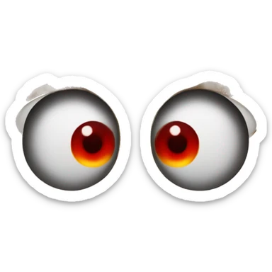  Red eyes  person sticker