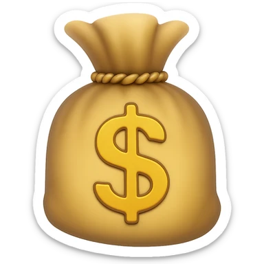 {
  "title": "3D Skeuomorphic Emoji Icon Schema",
  "type": "object",
  "properties": {
    "object": {
      "type": "string",
      "description": "Name of the object to be represented (e.g., 'money bag', 'camera', 'pizza')."
    },
    "style": {
      "type": "string",
      "enum": ["3D skeuomorphic emoji"],
      "description": "Visual style to be used for rendering."
    },
    "materials": {
      "type": "object",
      "properties": {
        "base": {
          "type": "string",
          "description": "Primary material texture, e.g., 'smooth cloth', 'metallic', 'plastic'."
        },
        "details": {
          "type": "array",
          "items": { "type": "string" },
          "description": "Secondary materials or embellishments (e.g., rope, buttons, stitching)."
        }
      }
    },
    "colors": {
      "type": "object",
      "properties": {
        "baseColor": {
          "type": "string",
          "description": "Main color of the object (e.g., '#F5DEB3' for a beige sack)."
        },
        "accentColors": {
          "type": "array",
          "items": { "type": "string" },
          "description": "Accent or highlight colors (e.g., yellow for dollar sign)."
        }
      }
    },
    "lighting": {
      "type": "object",
      "properties": {
        "type": {
          "type": "string",
          "enum": ["soft", "ambient", "studio"],
          "description": "Lighting type used to shade and define volume."
        },
        "shadows": {
          "type": "boolean",
          "description": "Indicates if soft drop shadows are used."
        }
      }
    },
    "geometry": {
      "type": "object",
      "properties": {
        "dimensionality": {
          "type": "string",
          "enum": ["3D"],
          "description": "Indicates that object is rendered in 3D."
        },
        "roundedEdges": {
          "type": "boolean",
          "description": "Indicates if object has smooth, rounded edges."
        }
      }
    },
    "expression": {
      "type": "string",
      "enum": ["playful", "realistic", "friendly"],
      "description": "Overall emotional tone of the icon."
    },
    "background": {
      "type": "string",
      "enum": ["transparent", "white", "gradient"],
      "description": "Background type for the rendered emoji."
    }
  },
  "required": ["object", "style", "materials", "colors", "lighting", "geometry", "expression", "background"]
}

color palette sticker