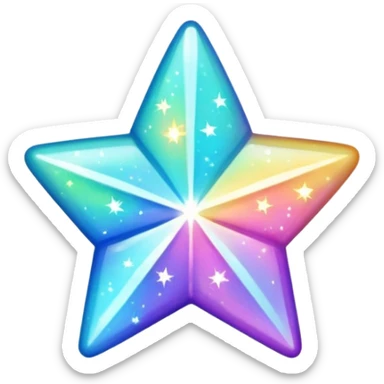 emoji like stardust sparkles sticker