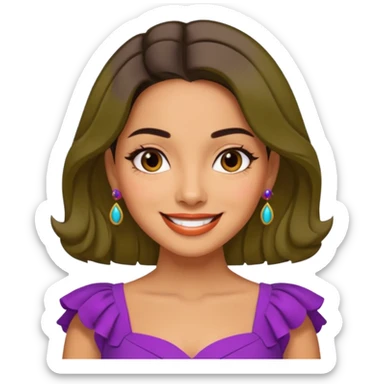 tạo cho tôi nhân vật mirabel trong encanto sticker