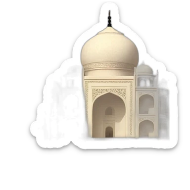 taj-mahal sticker