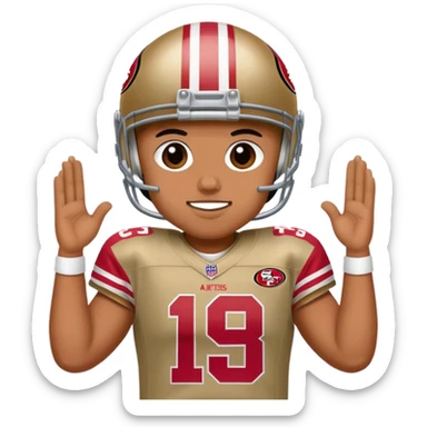 Gay 49ers fan sticker