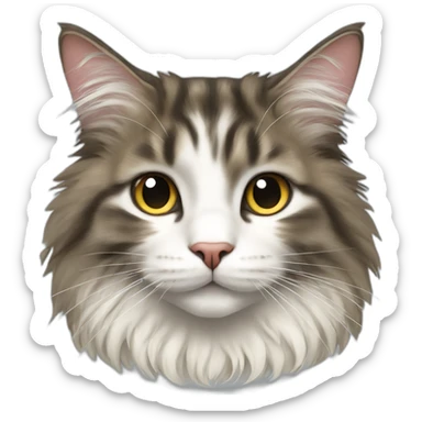 Norwegian Forest Cat sticker