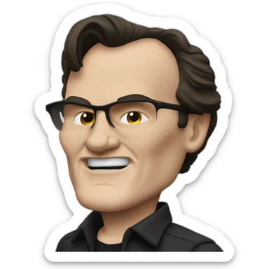 quentin tarantino sticker