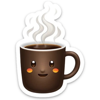 Americano coffee  sticker