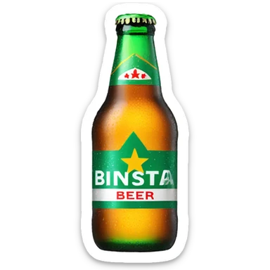 bintang beer  sticker