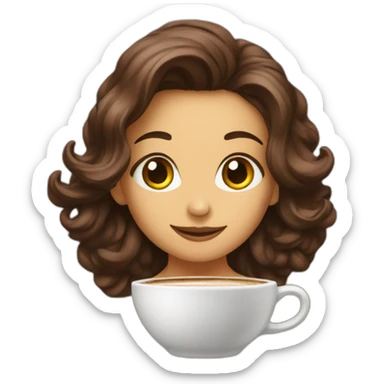 Lea Lea Coffe sticker