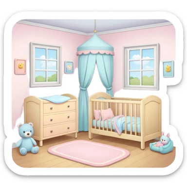 nursery room sticker