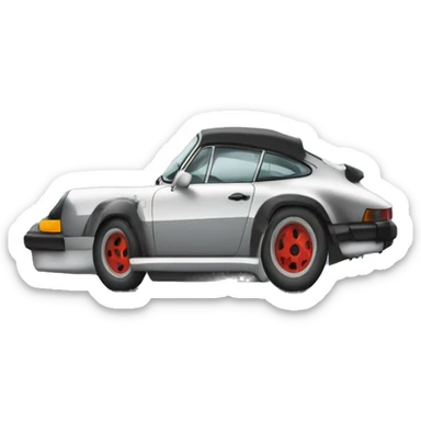 classic-Porsche-911-emoji sticker