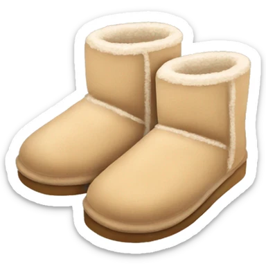 UGG slippers  sticker