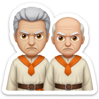 architect rivalry angry olden times sticker