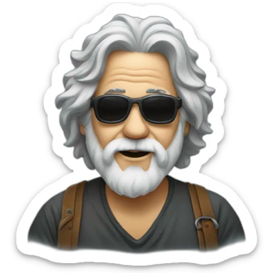 jerry garcia sticker