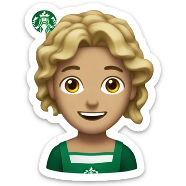 starbucks sticker