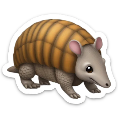 Armadillo sticker