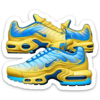 Air-max-plus-tn-bleu-clair sticker