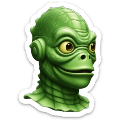 creature from the black lagoon sticker