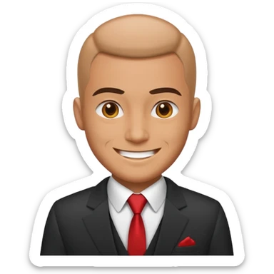 hitman that is impressed happy  sticker