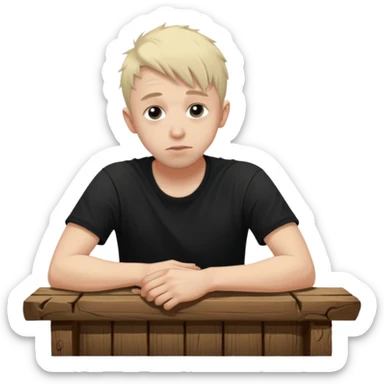 tyler joseph from twenty one pilots in utter shambles after coming in a bar early on drag path live sticker