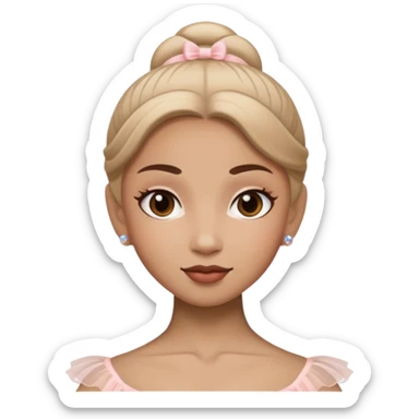 ballerina capuccina memoji sticker for whatsapp sticker