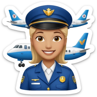 AIRPORT GROUND STAFF sticker