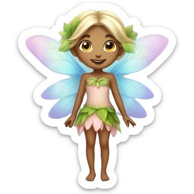 Beautiful fairy sticker