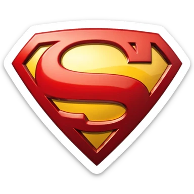 Logo de superman sticker