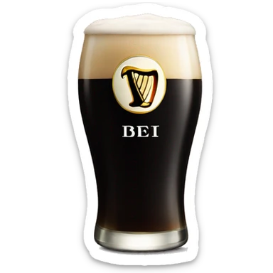 guinness beer sticker