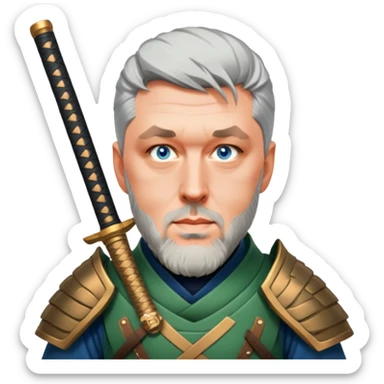 Samurai Sentry sticker