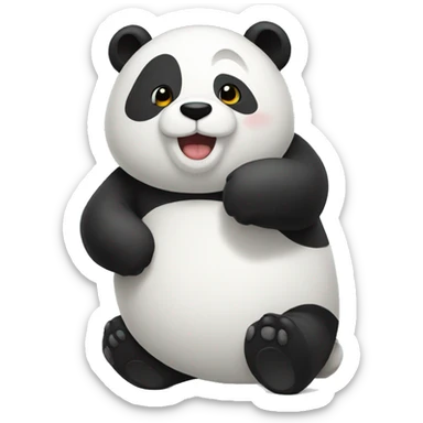 Good night Panda sticker