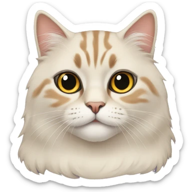 cat persiano sticker