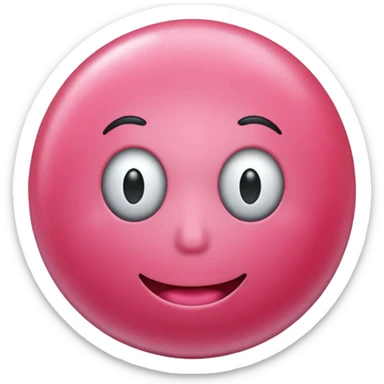 Watermelon bubble gum, faceless sticker