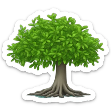 mangrove tree sticker