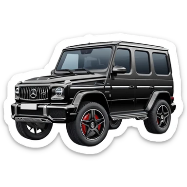 Mercedes AMG g63  sticker