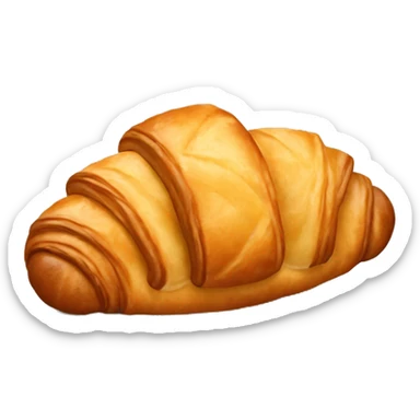 Croissant sticker
