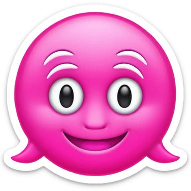make a discord emoji role that is bright hot pink, almost neon for someone who host events sticker
