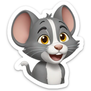 Tom et jerry sticker