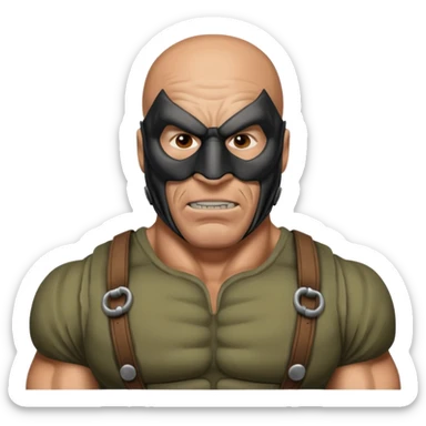 Bane from batman sticker