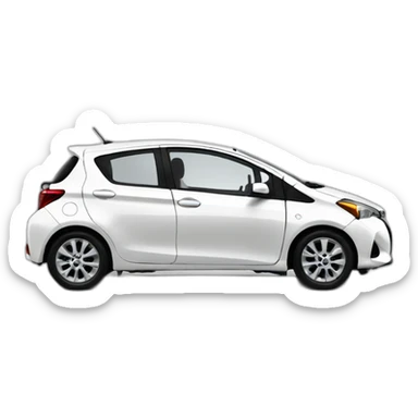 Toyota Yaris sticker